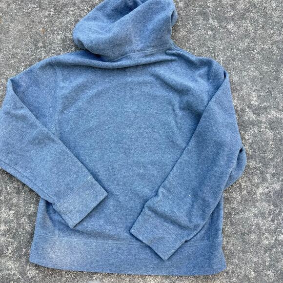 Old Navy Full Zip Hoodie | Gray Fleece Jacket Mens M - Picture 4 of 5